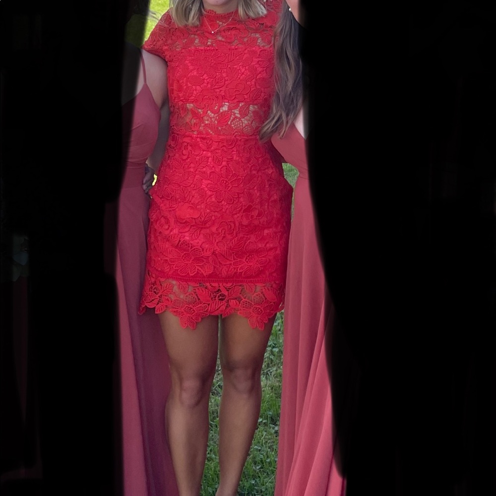 lovers and friends mon amour cocktail dress